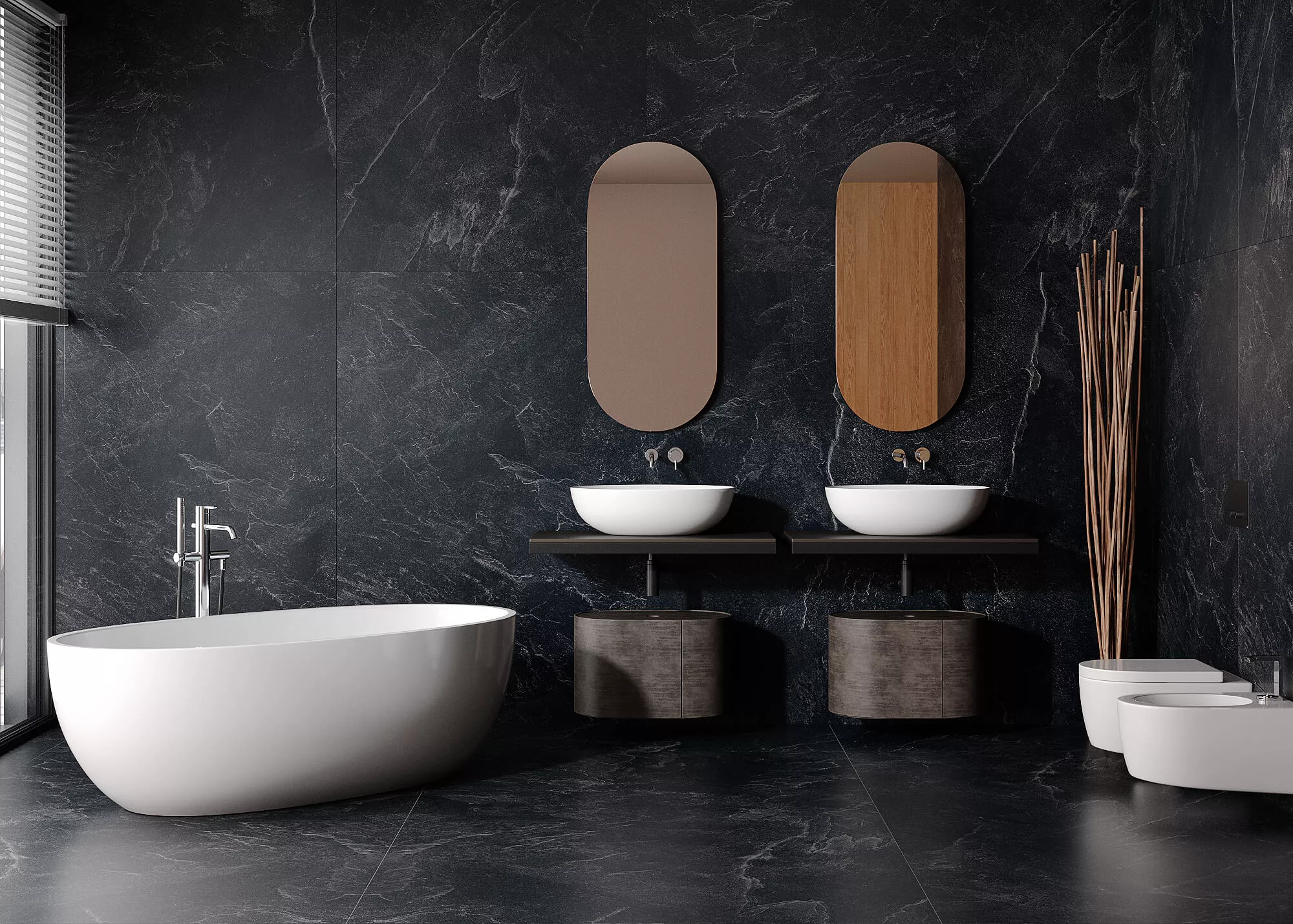 Купить Керамогранит ARTCER 1XL Slate Nero MATE 120x180