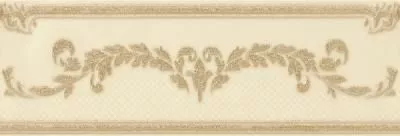 10200000090 Visconti beige border 03 глянцевый бордюр 8,5х25, Gracia Ceramica