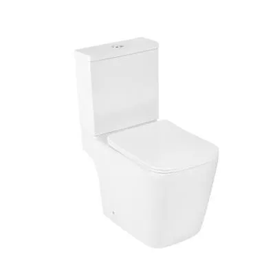 Унитаз напольный компакт Royce Crown RCT-152204WH