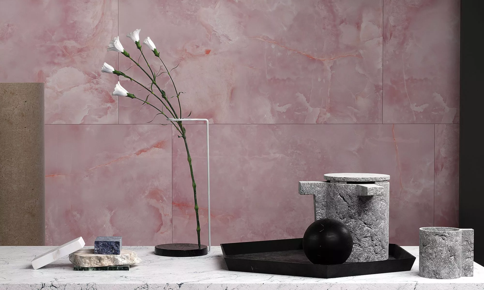 Купить Керамогранит ARTCER Onix Soft Pink 9 mm POLI 60x120