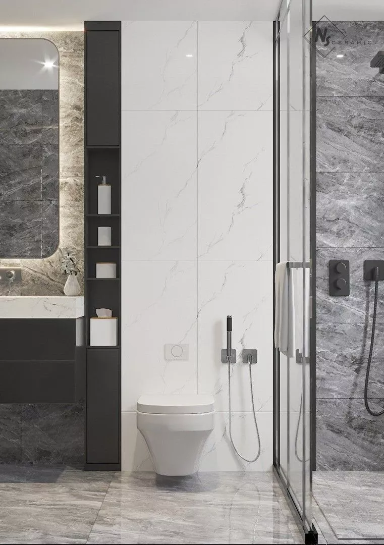 Купить Керамогранит NSceramic NSC4083 белый 400x800