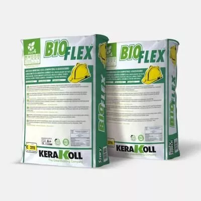 Kerakoll BIOFLEX WHITE EXPORT Клей для плитки ярко-белый 25 кг.