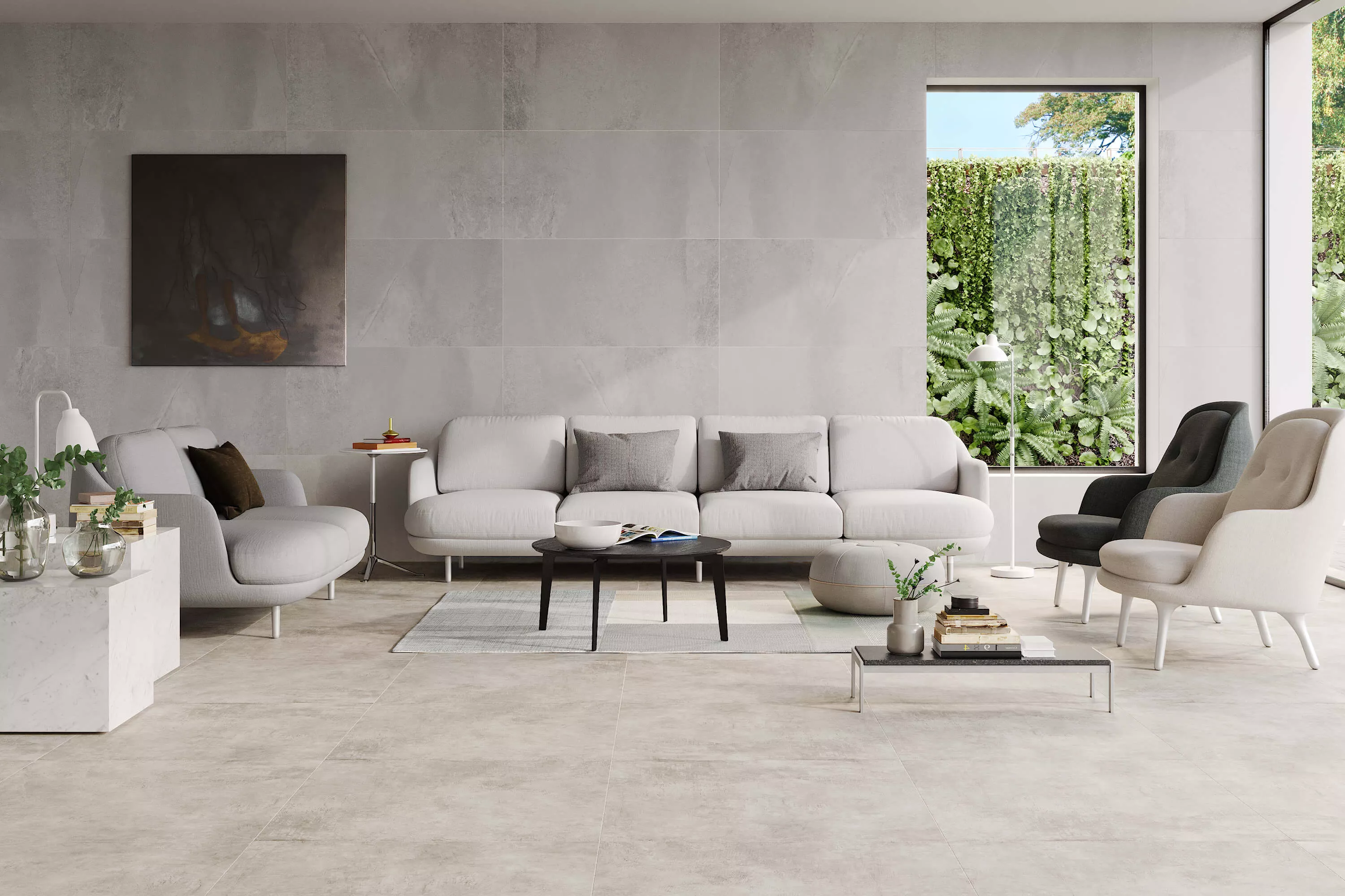Купить Керамогранит ARTCER Eco Concrete Natural MATE 80x80