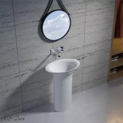 Раковина из искусственного камня, NSF-60380,  глянцевая/матовая