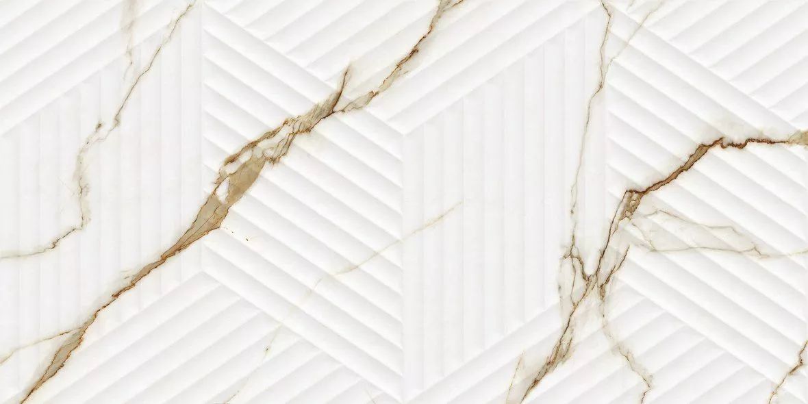 Купить Керамическая плитка Bianco Carrara Oro Cubo Rectificado 30x60
