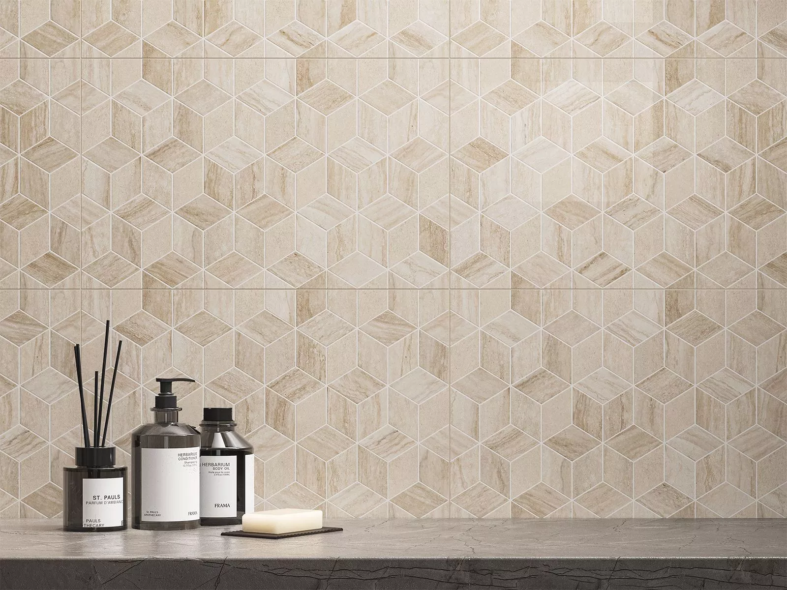 Купить 10100001563 Треви беж низ 04 плитка для стен 25х40, Gracia Ceramica