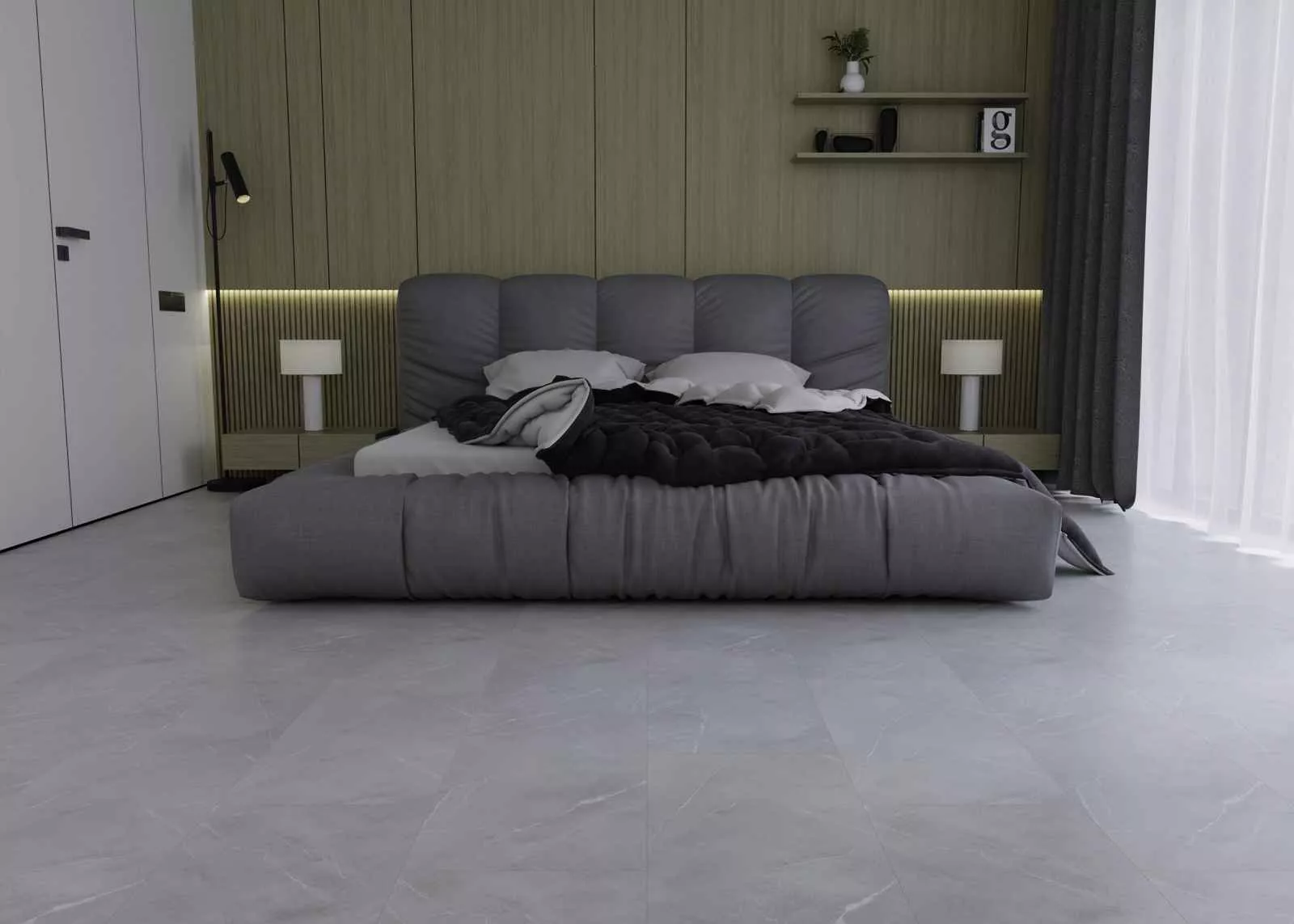 Купить SPC плитка (замковая) IDEAL FINE STONE 04009 Chiaro