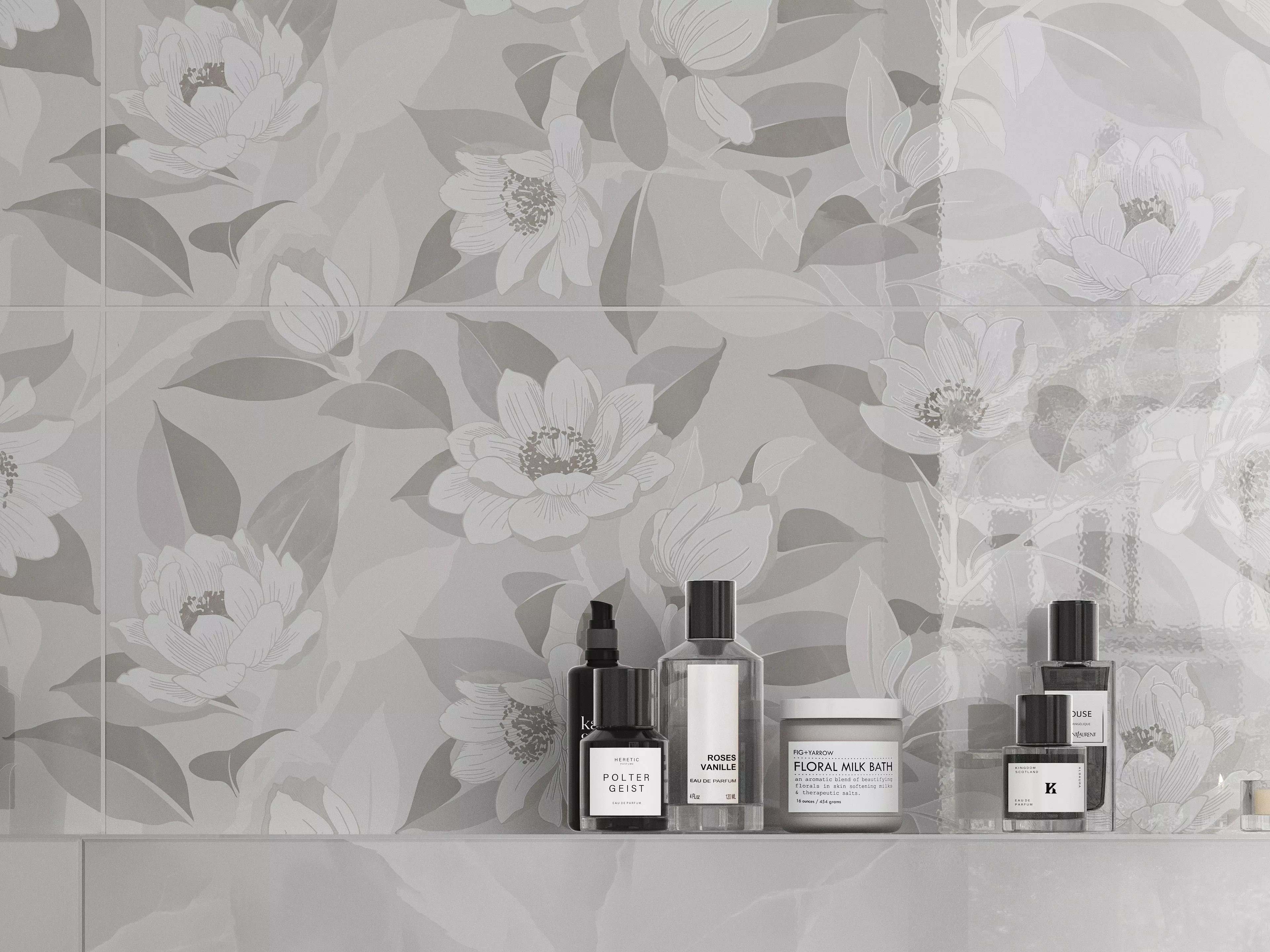 Купить 10100001545 Moonrise (Мунрайз) white wall 01 плитка для стен 25х60, Gracia Ceramica