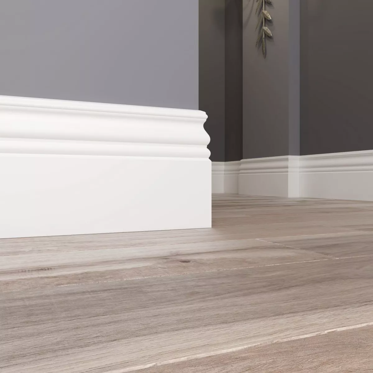 Купить Плинтус Ultrawood арт. Base 5074 (2000 x 184 x 15 мм.)