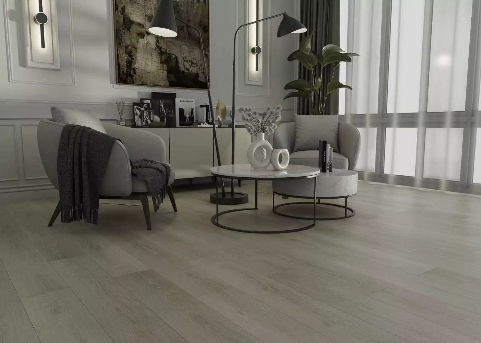 Купить SPC плитка (замковая) IDEAL TOUCH WOOD 03005 Caucasian