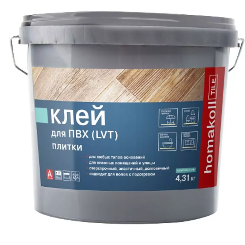 Купить Клей для ПВХ плитки homakoll TILE