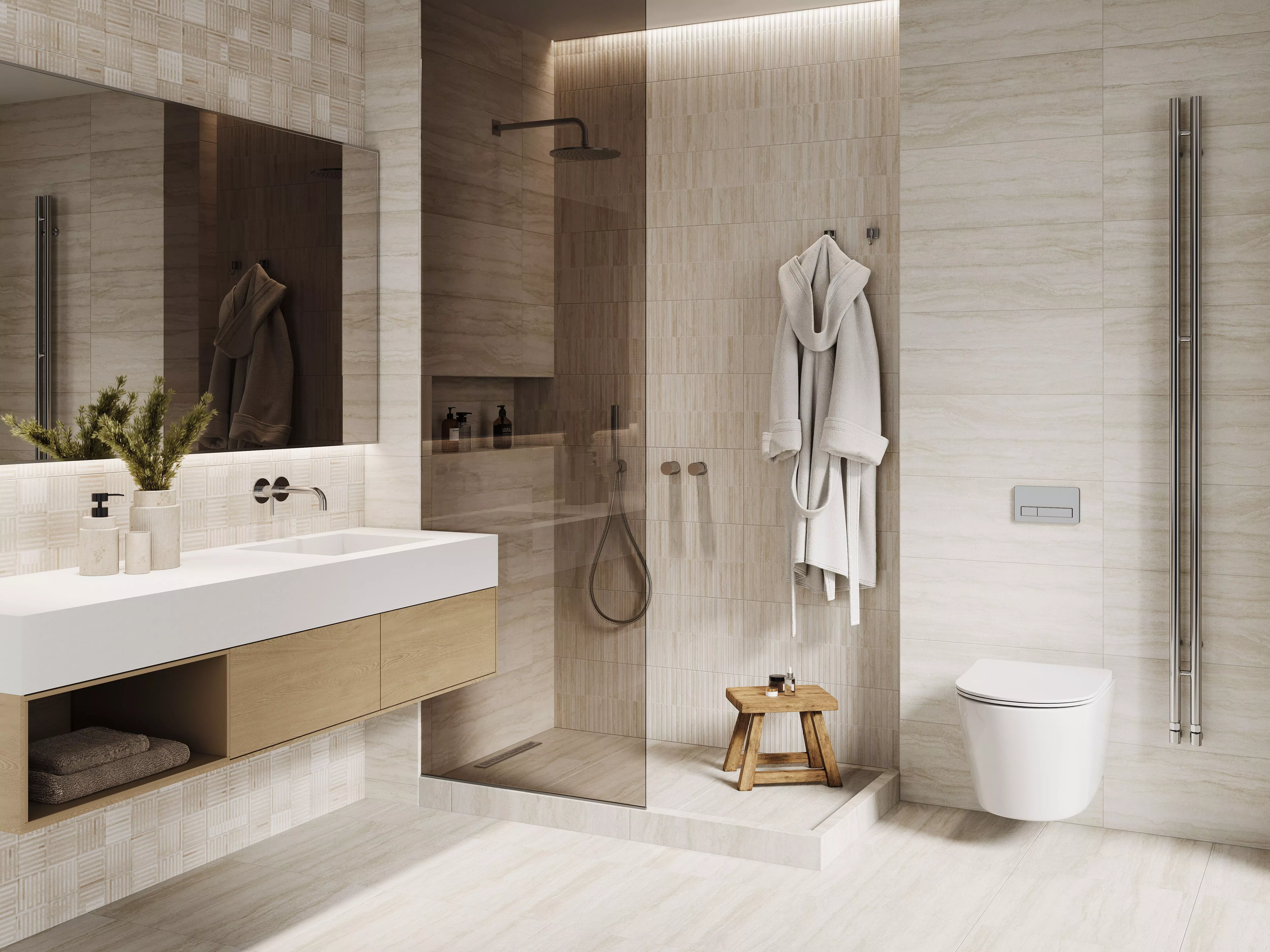 Купить 10400001097 Rhodes (Родес) beige PG 01 керамогранит 45х45, Gracia Ceramica