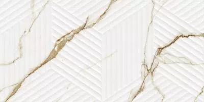 Керамическая плитка Bianco Carrara Oro Cubo Rectificado 30x60