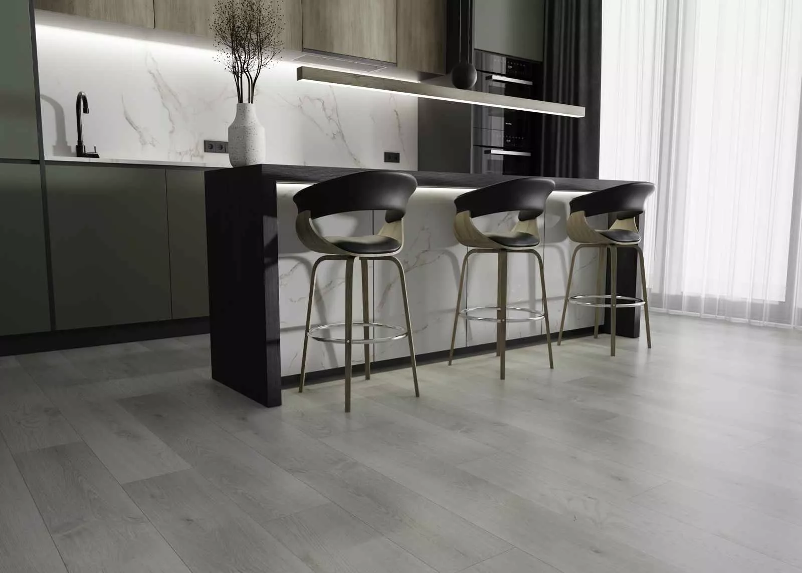 Купить SPC плитка (замковая) IDEAL HOME WOOD 02002 Sesame