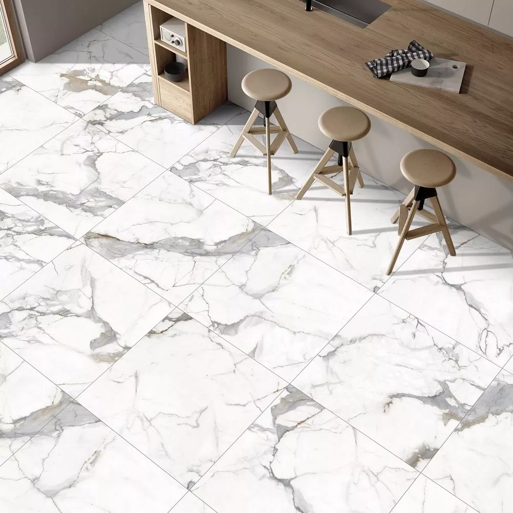 Купить Керамогранит Primavera Maverick White Карвинг 60x60 см (CR104)