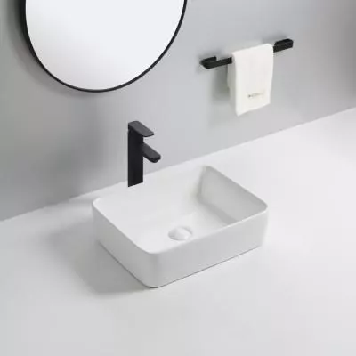 Раковина накладная ROYCE NEXUS, 480*370*130 мм, белый