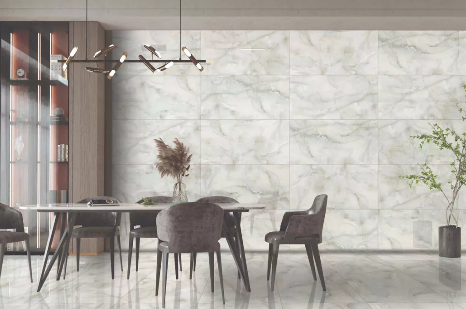 Купить Керамогранит Maimoon Ceramica  Glossy Hope Pearl Green 120x60