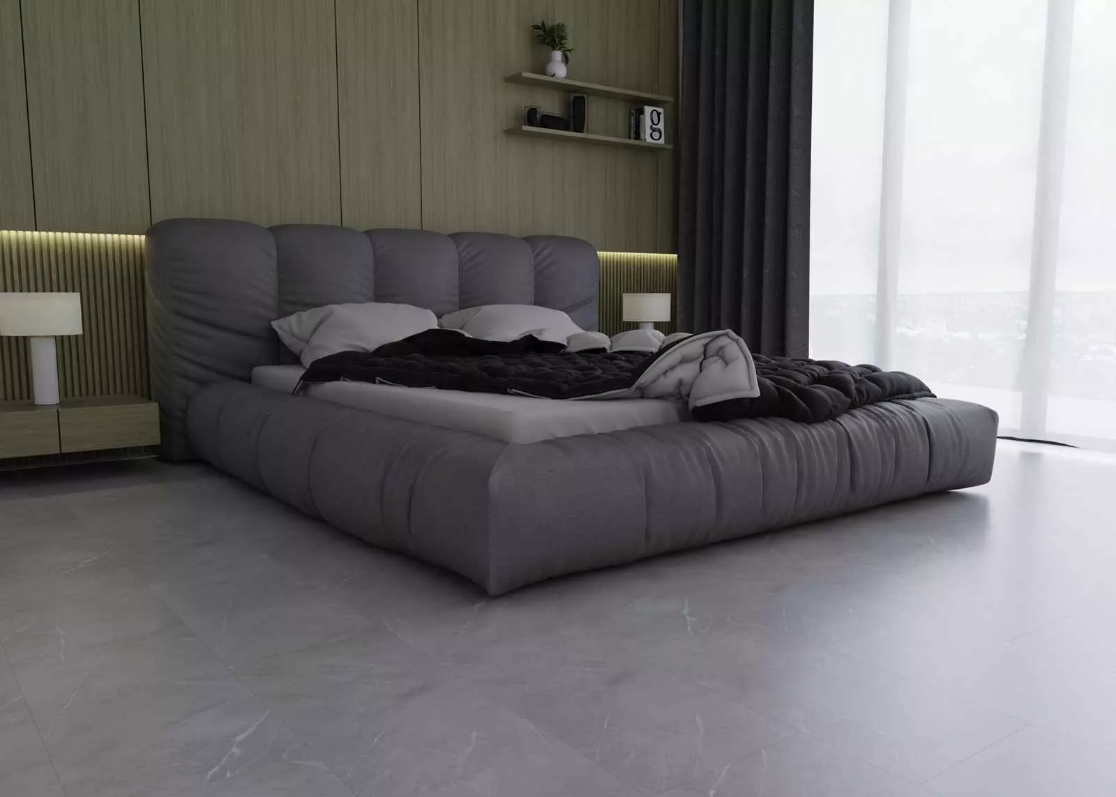 Купить SPC плитка (замковая) IDEAL FINE STONE 04009 Chiaro