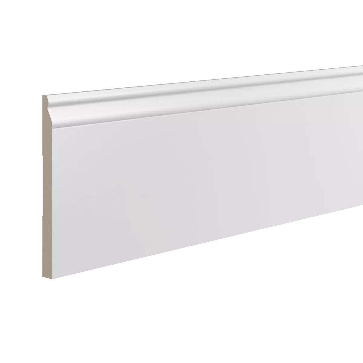 Купить Плинтус Ultrawood арт. Base 0007 W (2440 x 183 x 14 мм.)