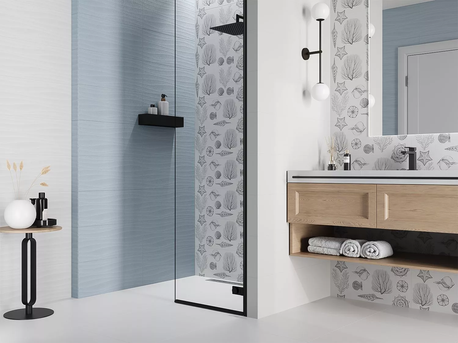 Купить 10100001536 Aqua (Аква) white wall 01 плитка для стен 25х60, Gracia Ceramica