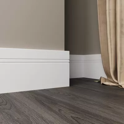 Плинтус Ultrawood арт. Base 5901 (2000 x 150 x 15 мм.)