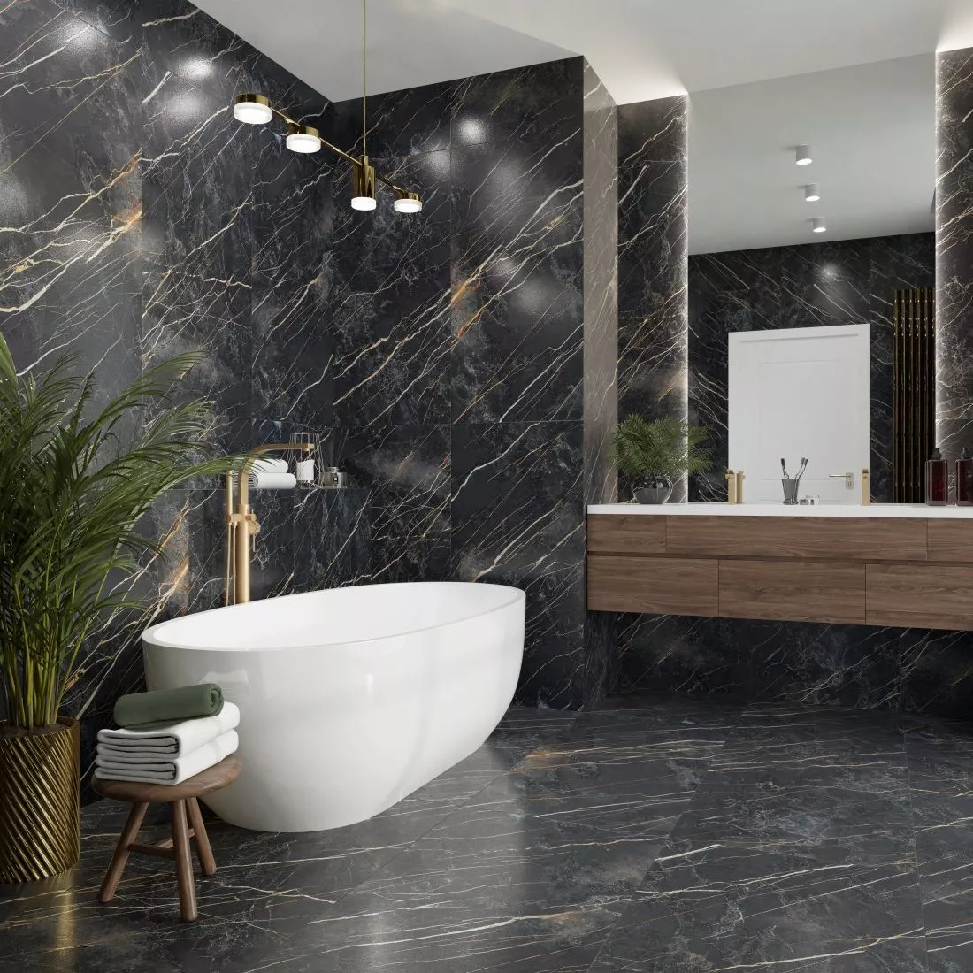 Купить Керамогранит Primavera Namibia Black Grit Granula 60x120 см (GG202)