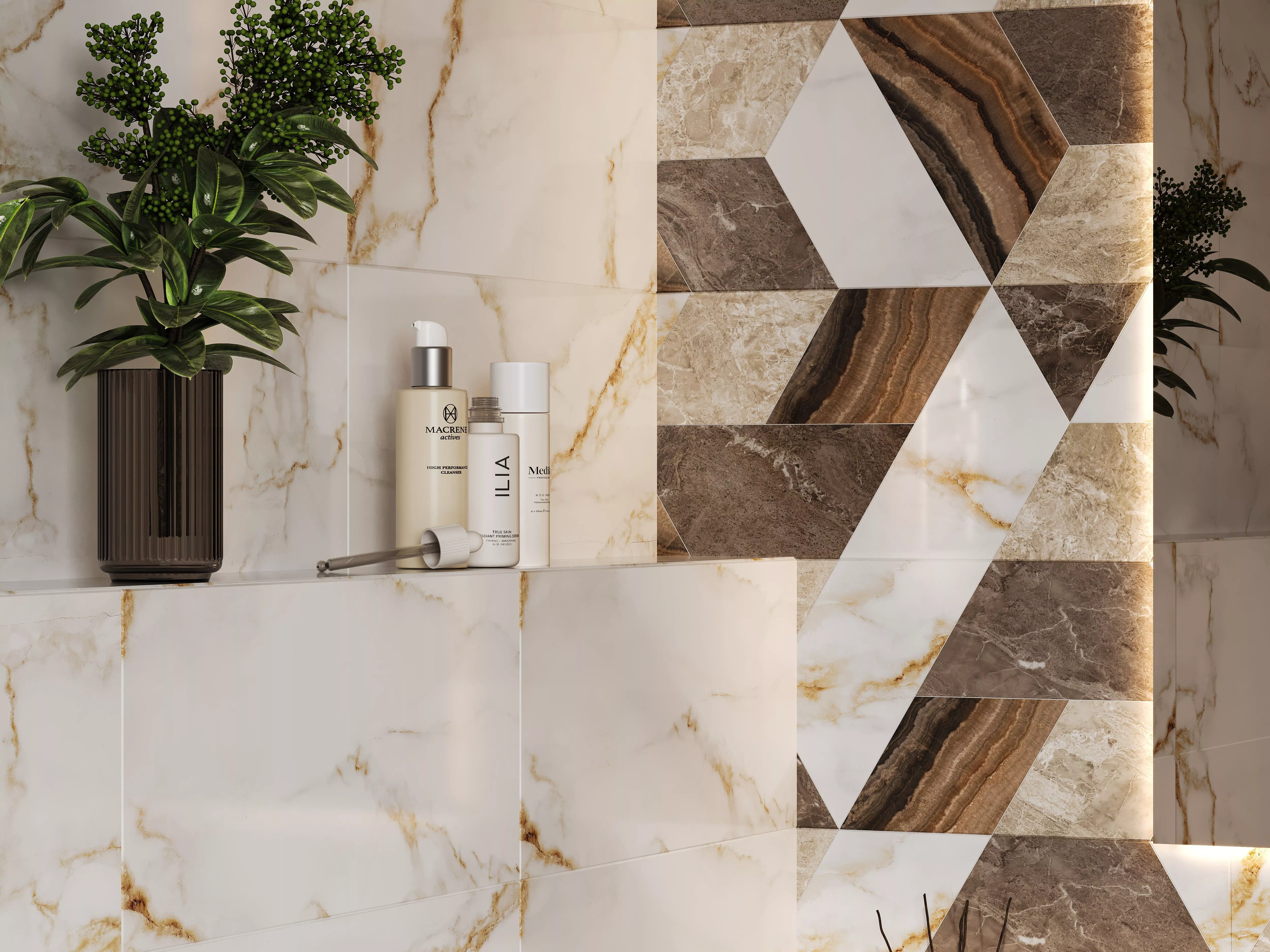 Купить 10100001521 Joy (Джой) white wall 01 плитка для стен 25х60, Gracia Ceramica
