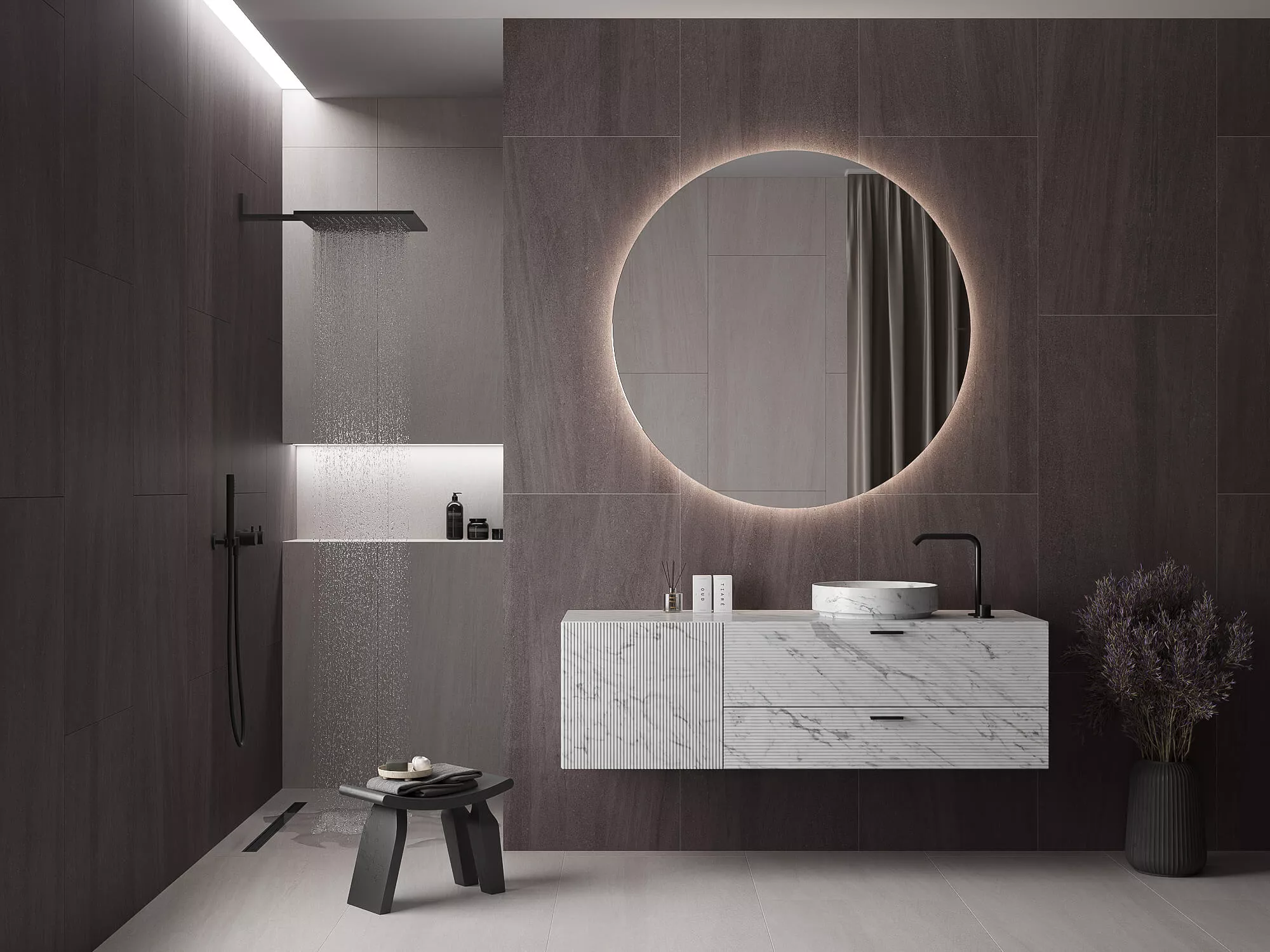Купить Керамогранит ARTCER Stone Limestone Choco MATE 60x120