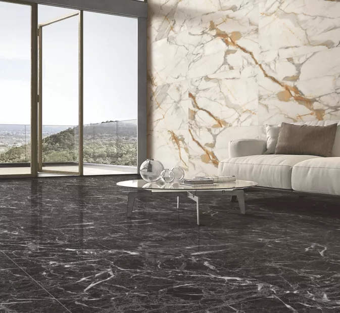 Купить Керамогранит ARTCER Eco Luminia Black 9 mm POLI  60x120