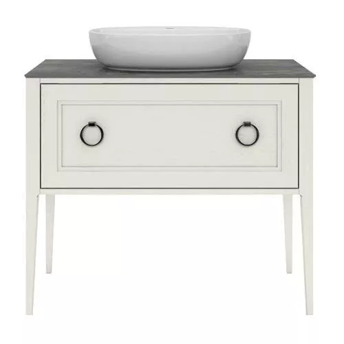 Купить Тумба PLAZA Classic напольная 100 белый 1 + (1) ящики 810