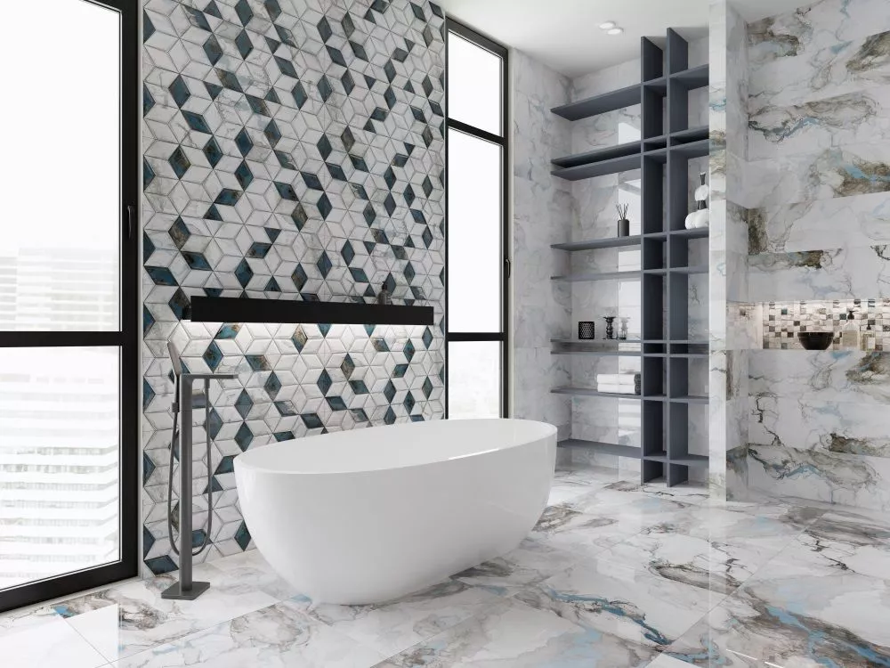 Купить Декор настенный Primavera Tiziana Aqua Decor 04 30x90 см (DG05-04)