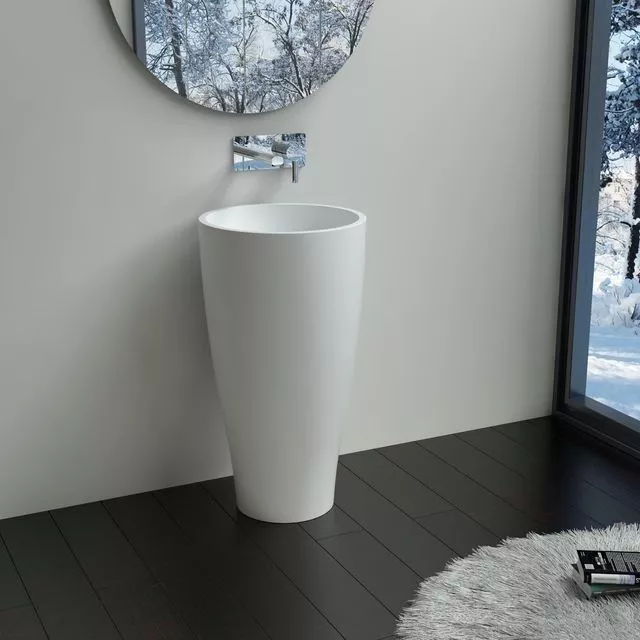Купить Раковина из искусственного камня, NSF-45000, глянцевая/матовая с доставкой Купить Раковина из искусственного камня, NSF-45000, глянцевая/матовая