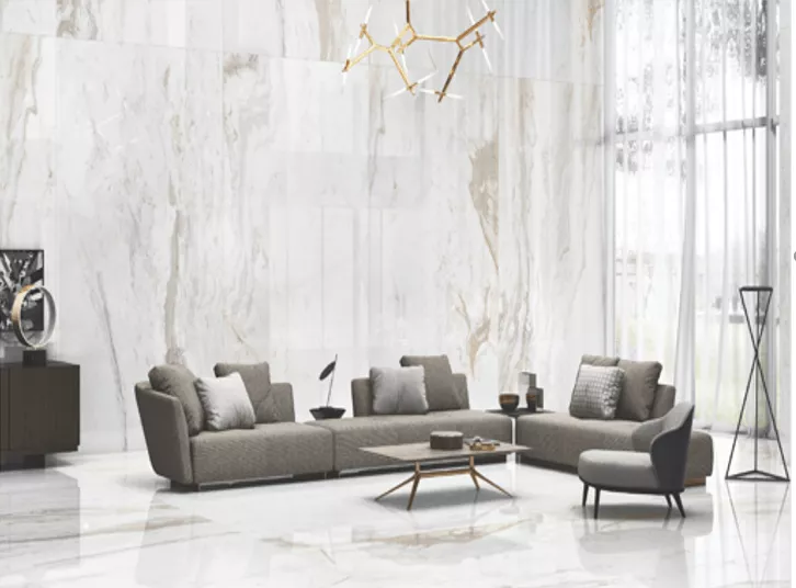 Купить Керамогранит ARTCER Marble Alaska Bianco 9 mm POLI 60x120
