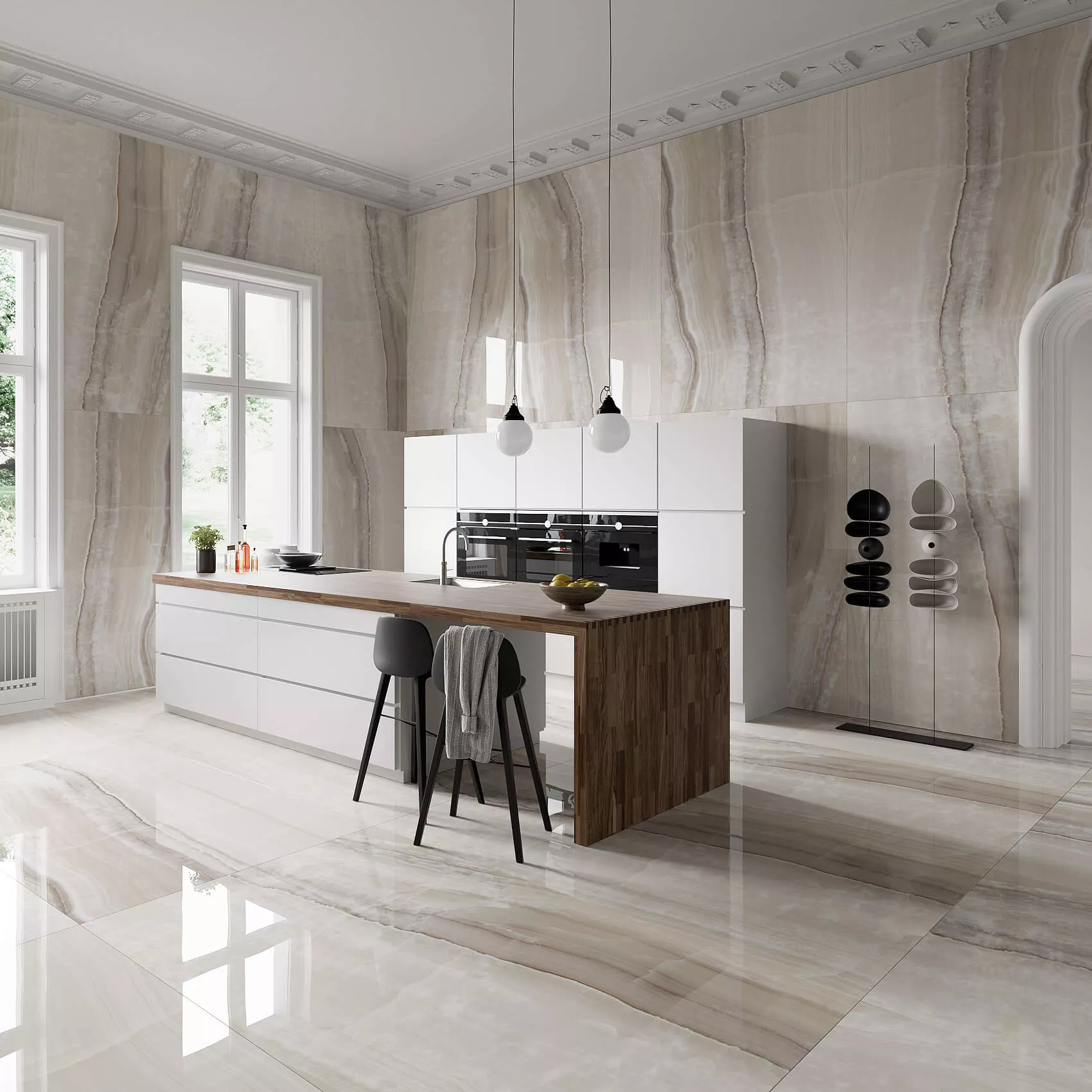 Купить Керамогранит ARTCER 1XL Oro Onyx POLI 120x180
