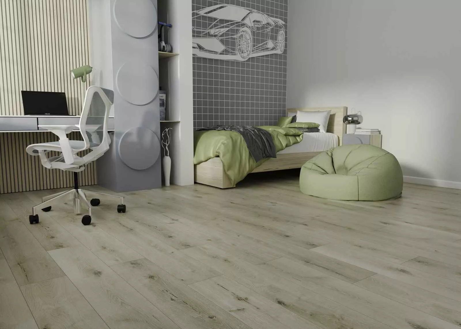 Купить SPC плитка (замковая) IDEAL TOUCH WOOD 03007 Austrian