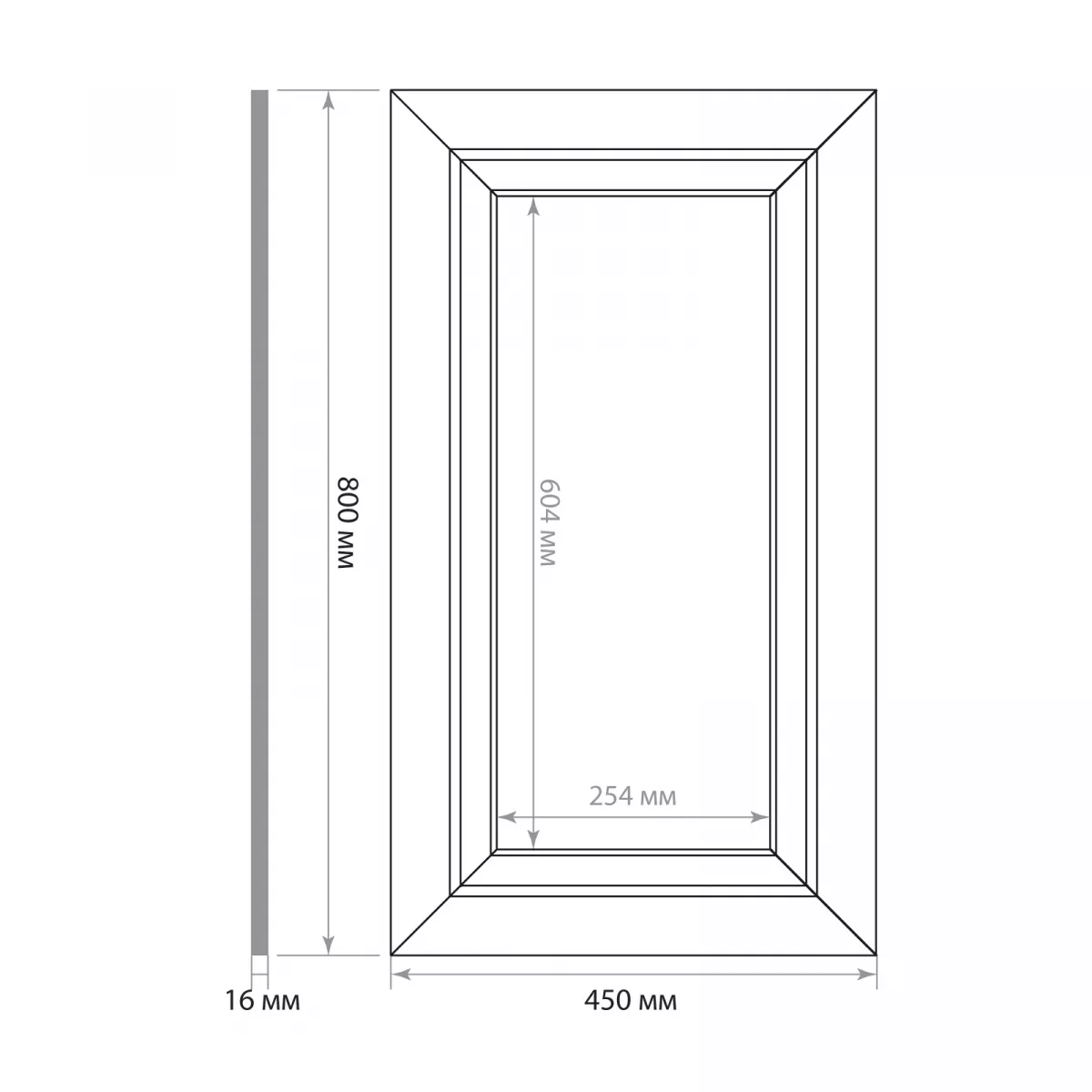 Купить Стеновая панель DIY набор, арт. SET 018-8045 (800 х 450 х 16мм.)