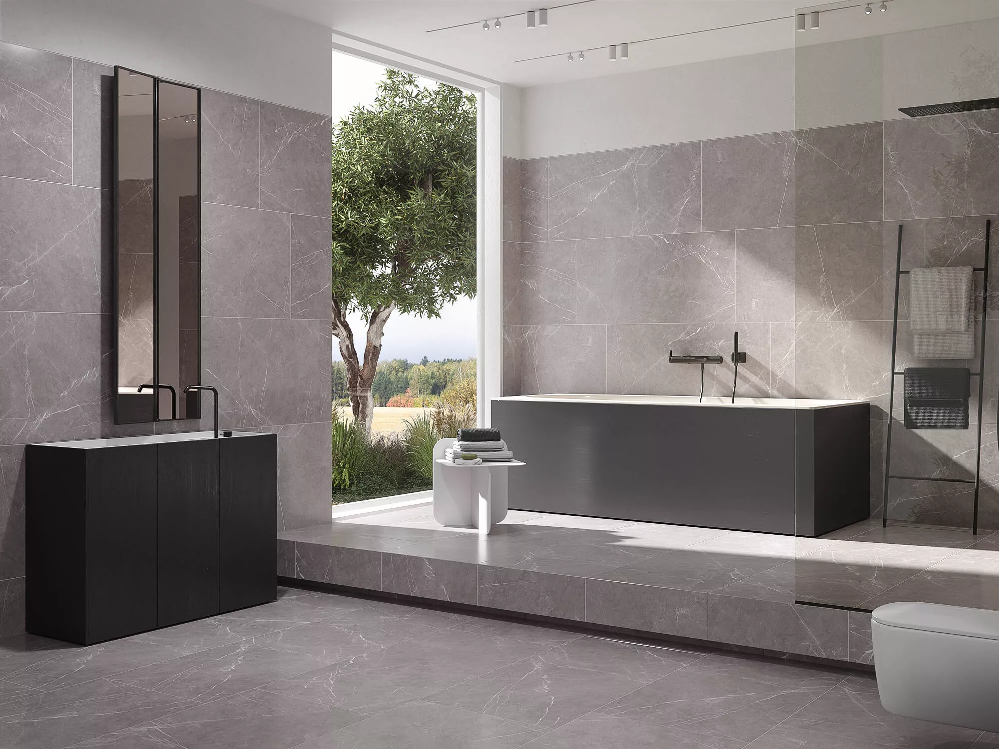 Купить Керамогранит ARTCER Stone Monte Grey CARV 60x120