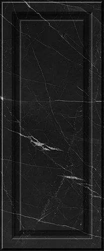 Купить 10100001219 Noir black wall 02 глянцевая плитка для стен 25х60, Gracia Ceramica