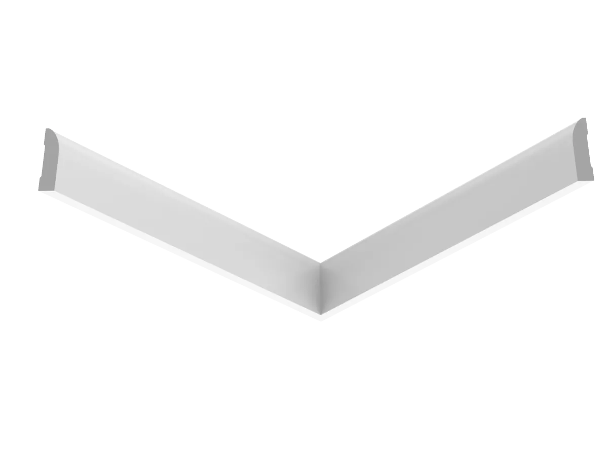 Купить Плинтус Ultrawood арт. Base 0017 W (2000 x 100 x 14 мм.)