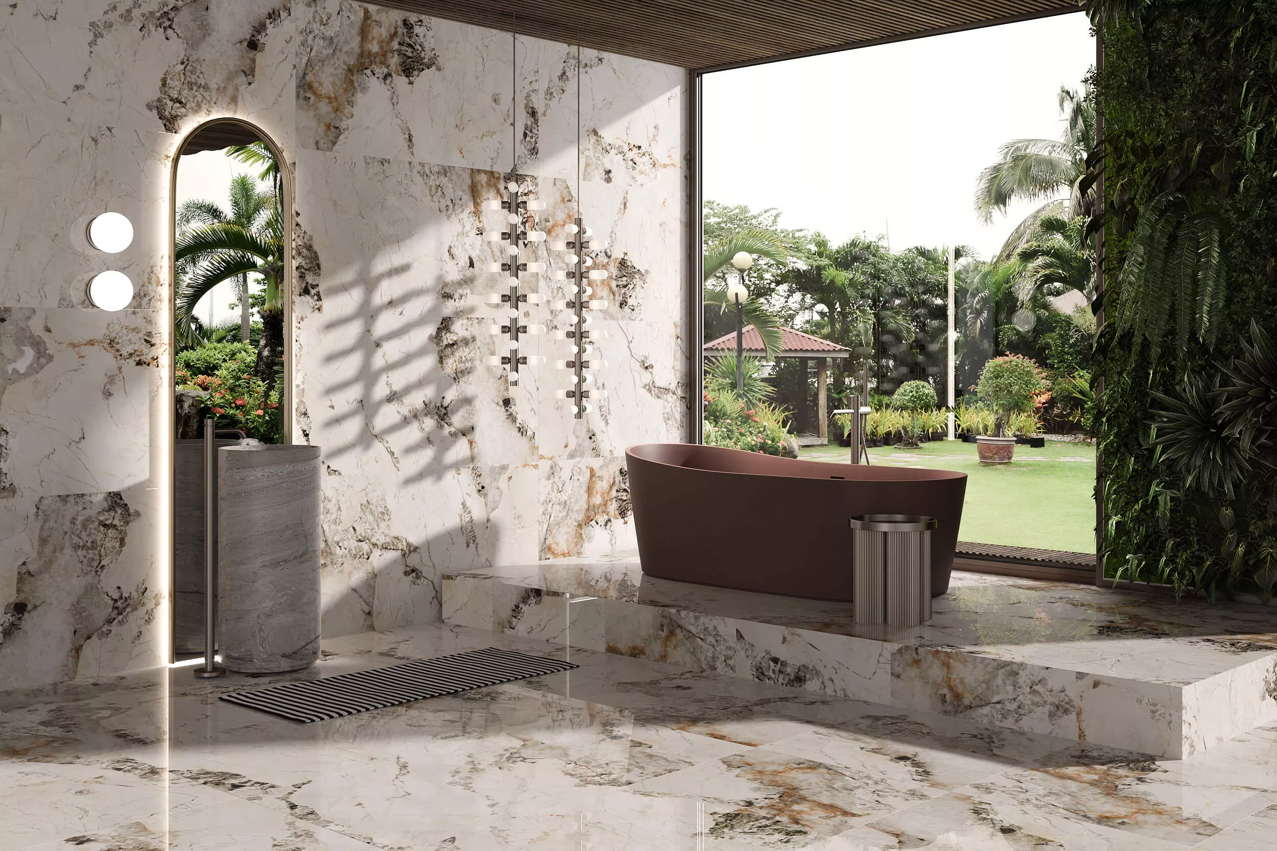 Купить Керамогранит ARTCER Marble Pandora White 9 mm MATE 60x120