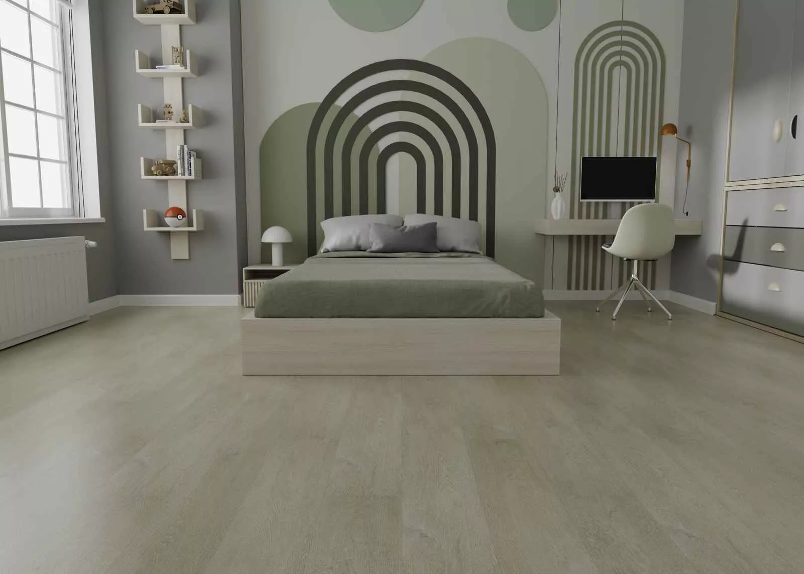 Купить SPC плитка (замковая) IDEAL PRIME WOOD 01008 Sand