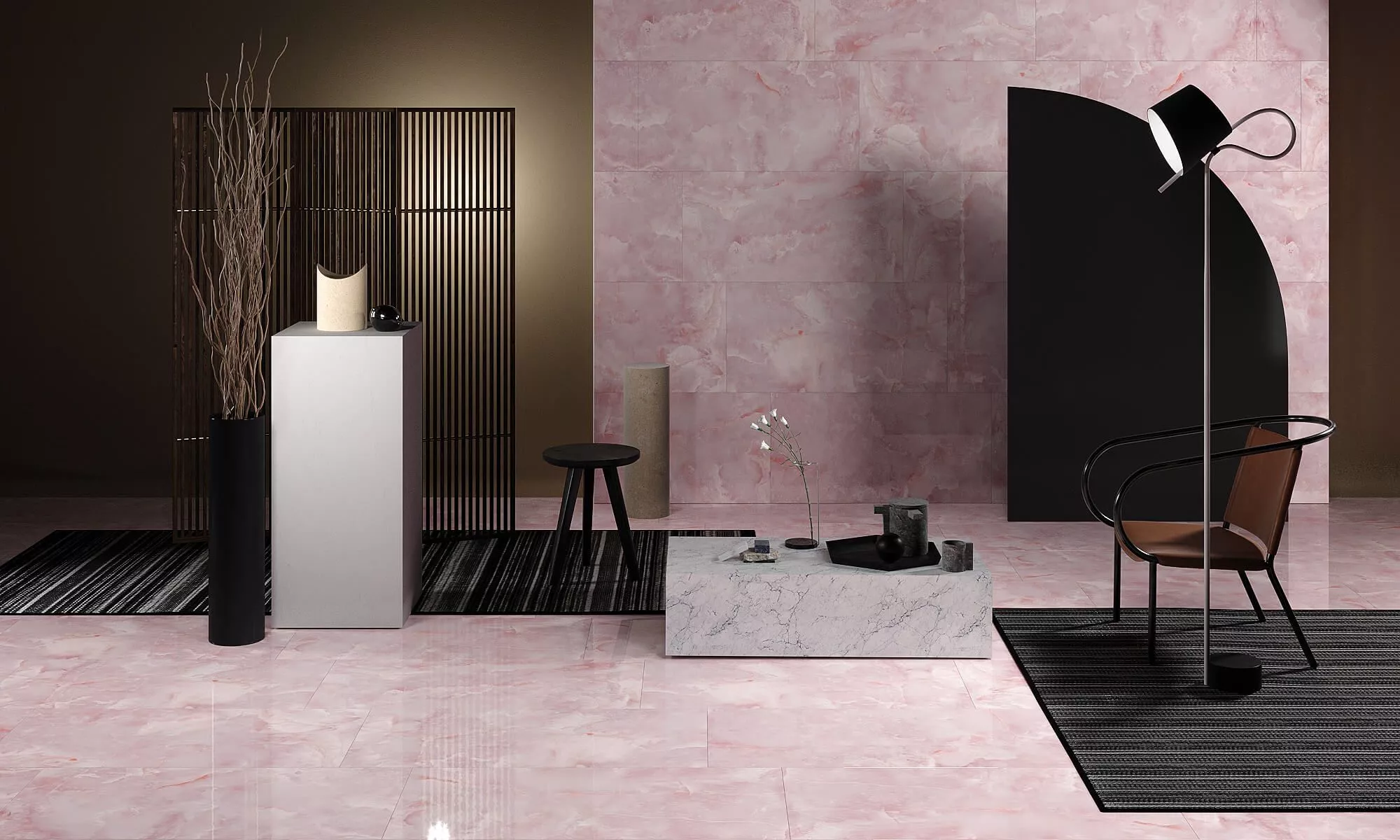 Купить Керамогранит ARTCER Onix Soft Pink 9 mm POLI 60x120