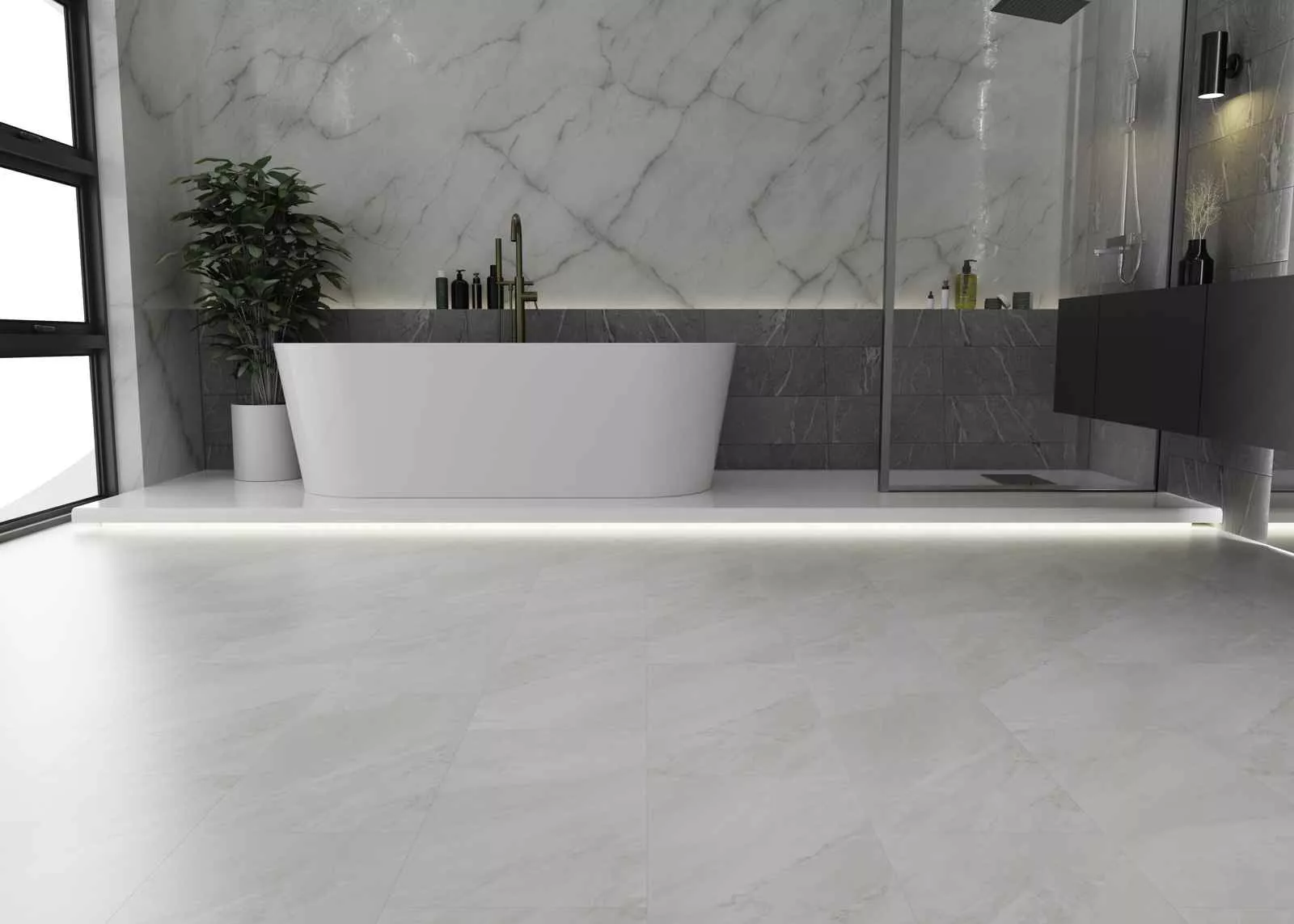 Купить SPC плитка (замковая) IDEAL FINE STONE 04006 Polaris