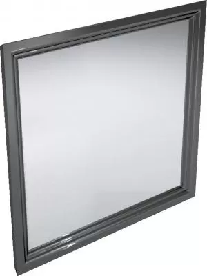 Панель с зеркалом POMPEI 80 черный